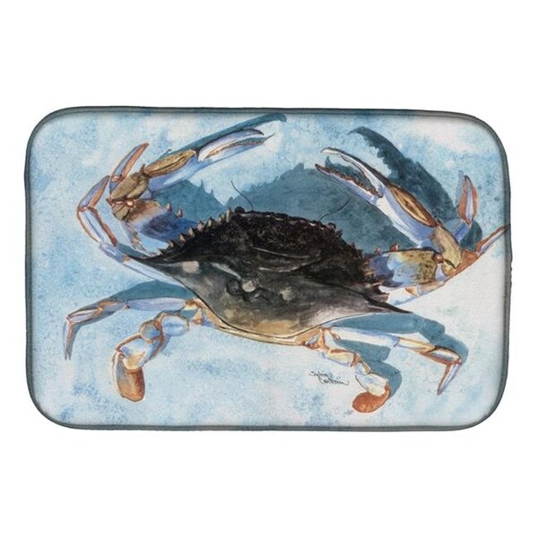 Carolines Treasures Carolines Treasures 8055DDM Crab Dish Drying Mat 8055DDM - main